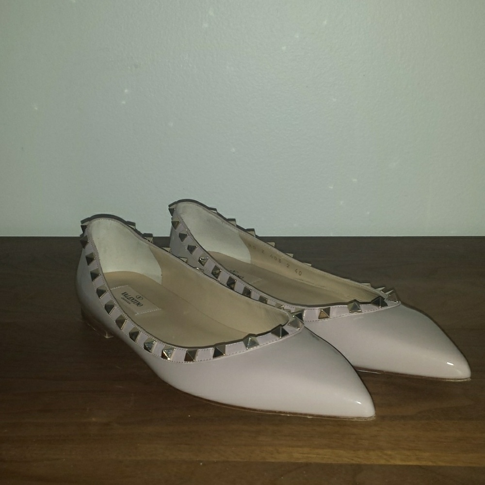 Valentino Garavani Rockstud Ballerina Flat size 40